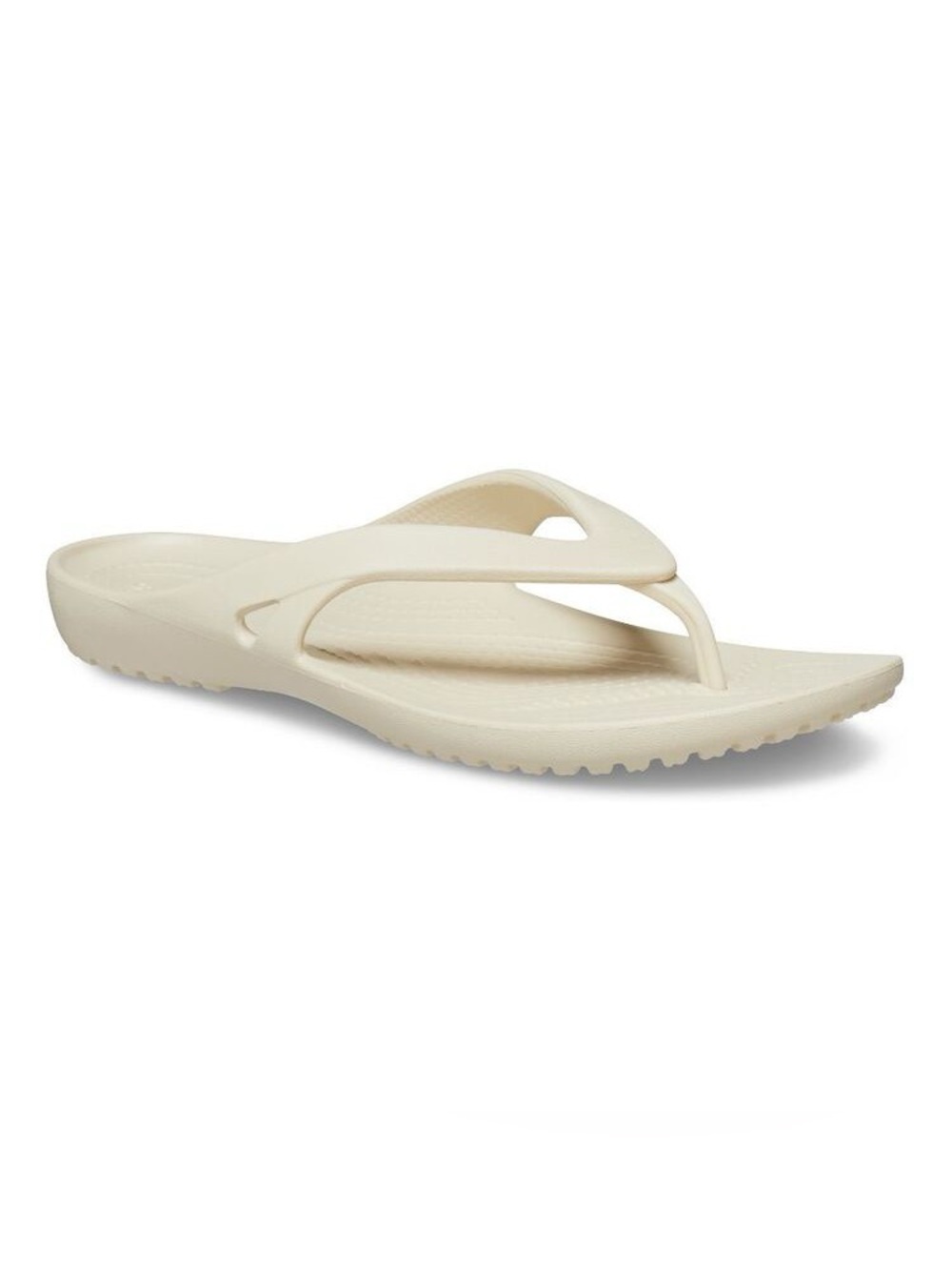Women’s Beige Crocs Comfort Flip Flop Sandals